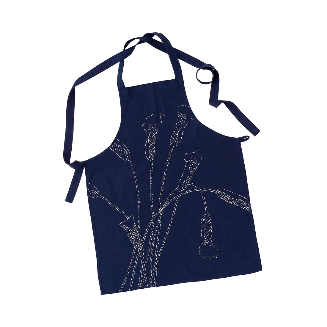 Sashiko 202 Apron (Navy)