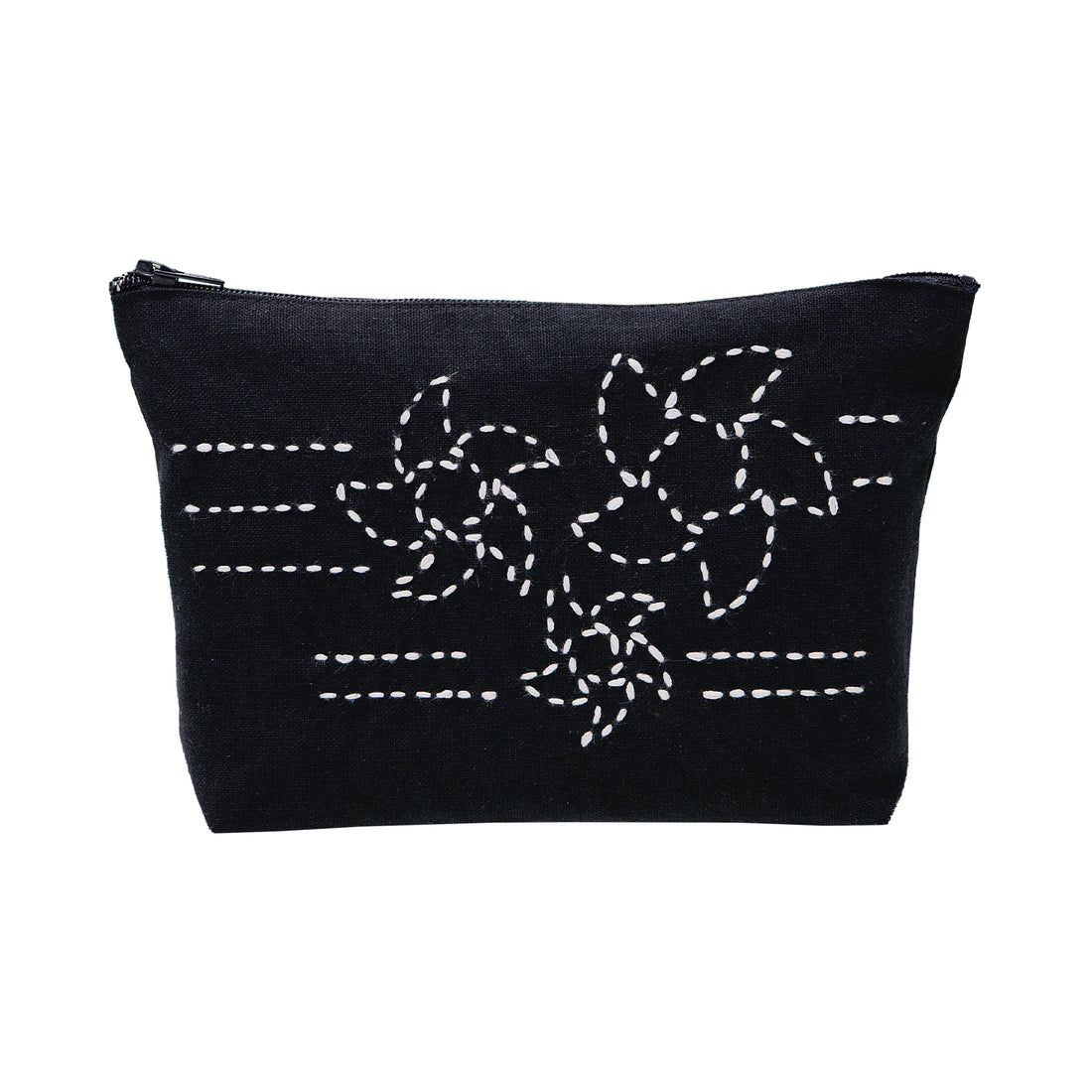 Sashiko 215 Pouch Windmill (Navy)