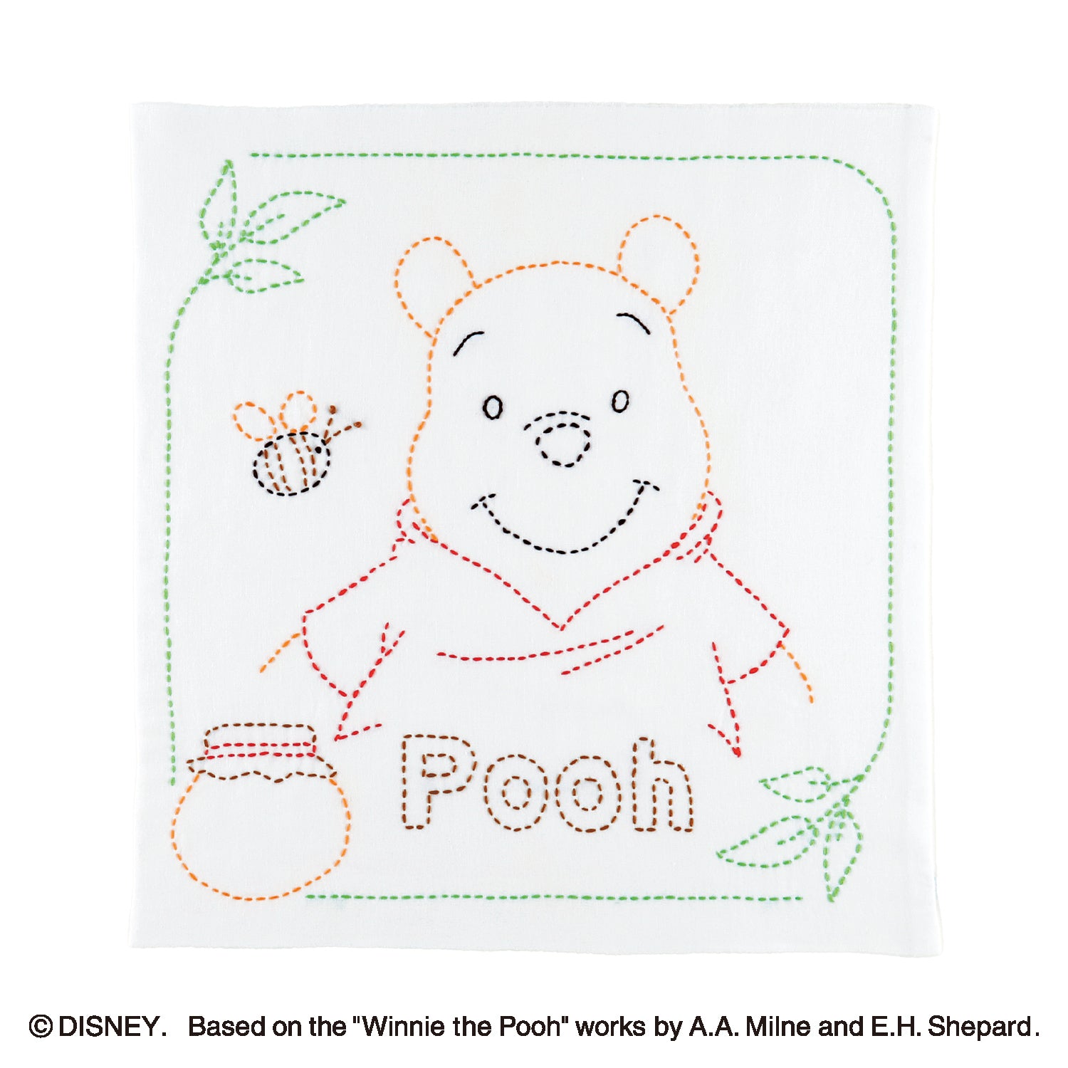 Sashiko 229 Flower Dish Pooh