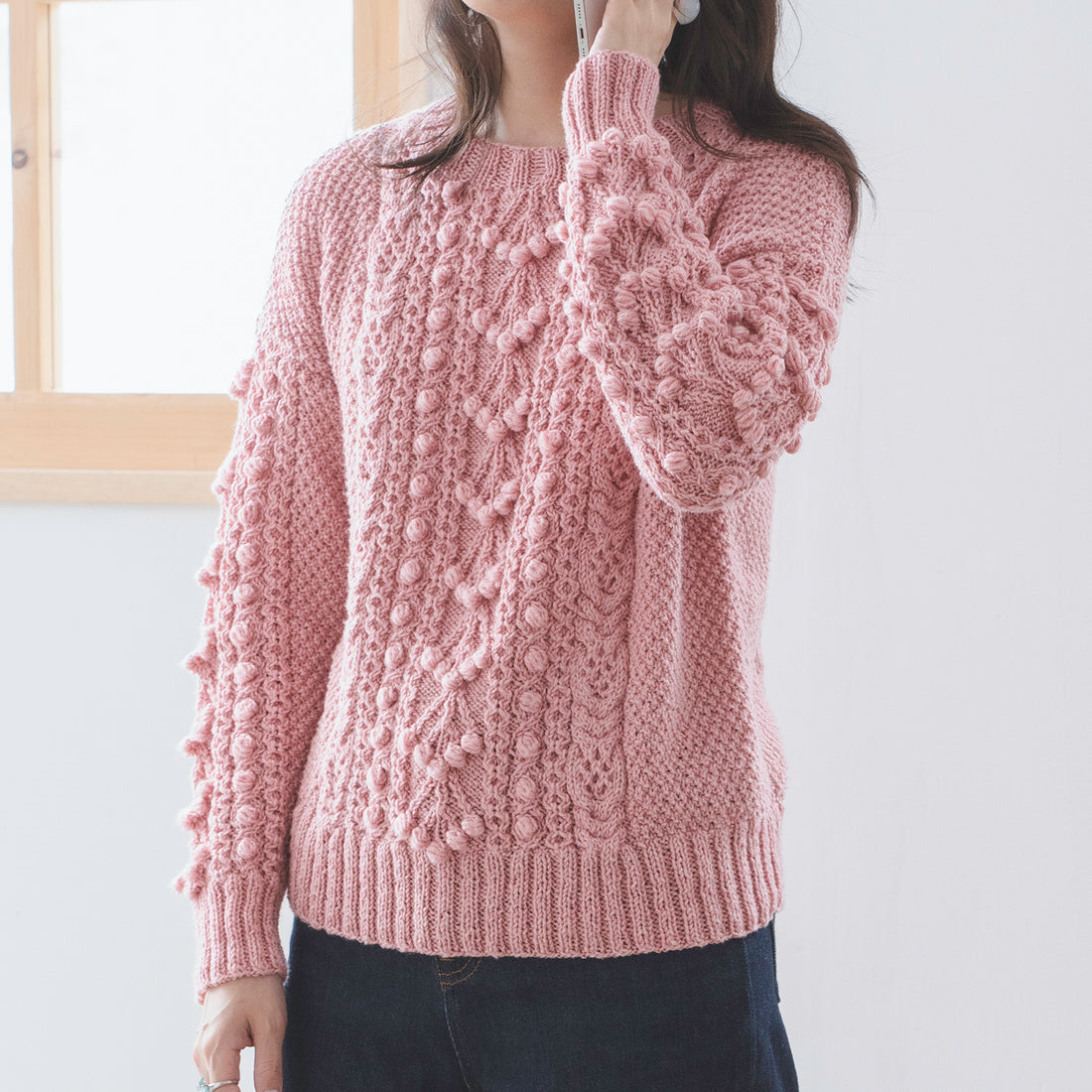 Pokopoko Sweater Knitting Pattern