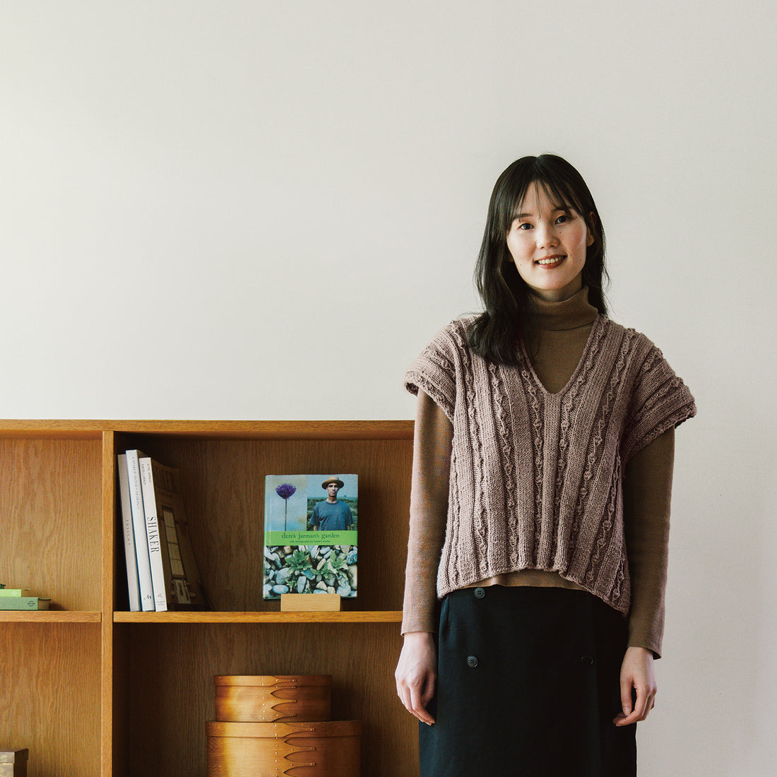 Autumn Straight Knit Vest Pattern