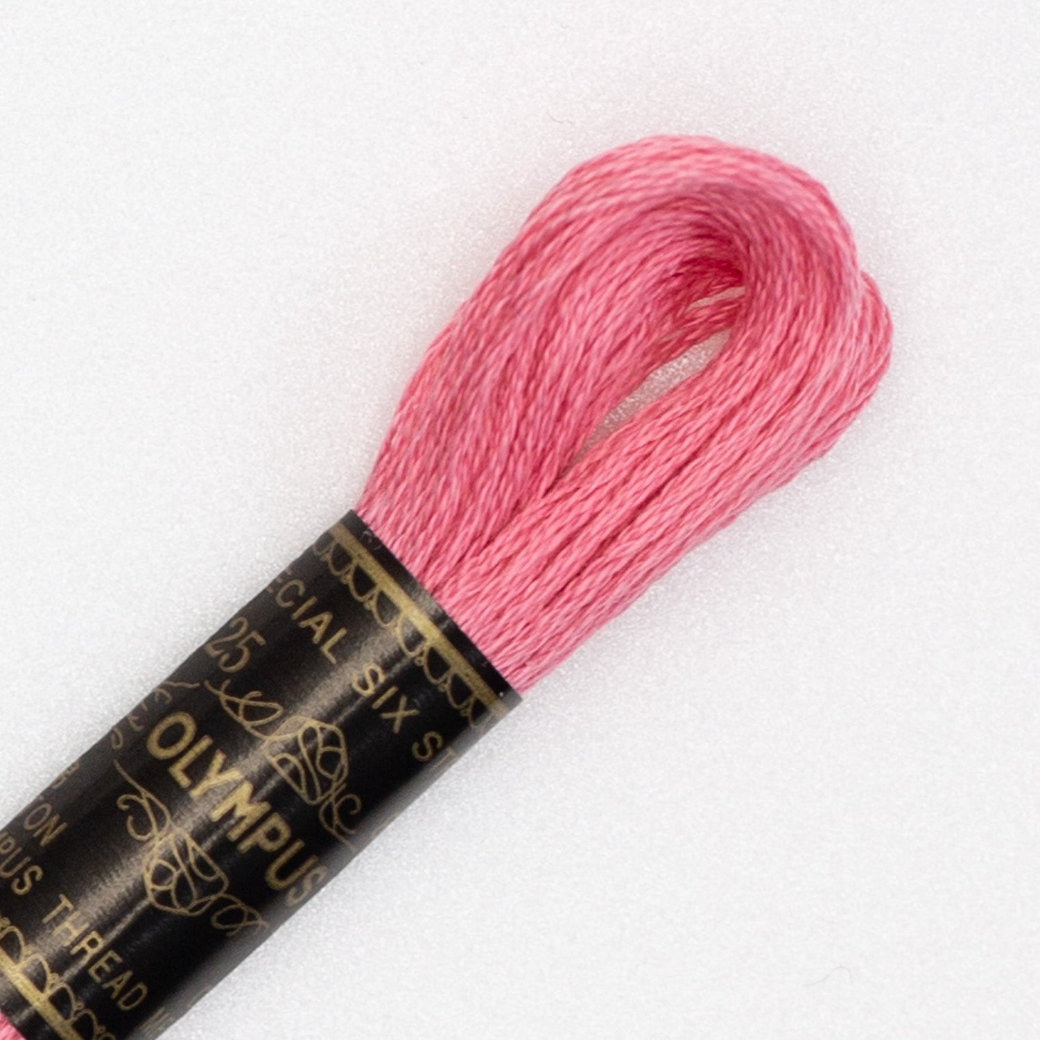 No. 25 embroidery thread, red/pink series 2