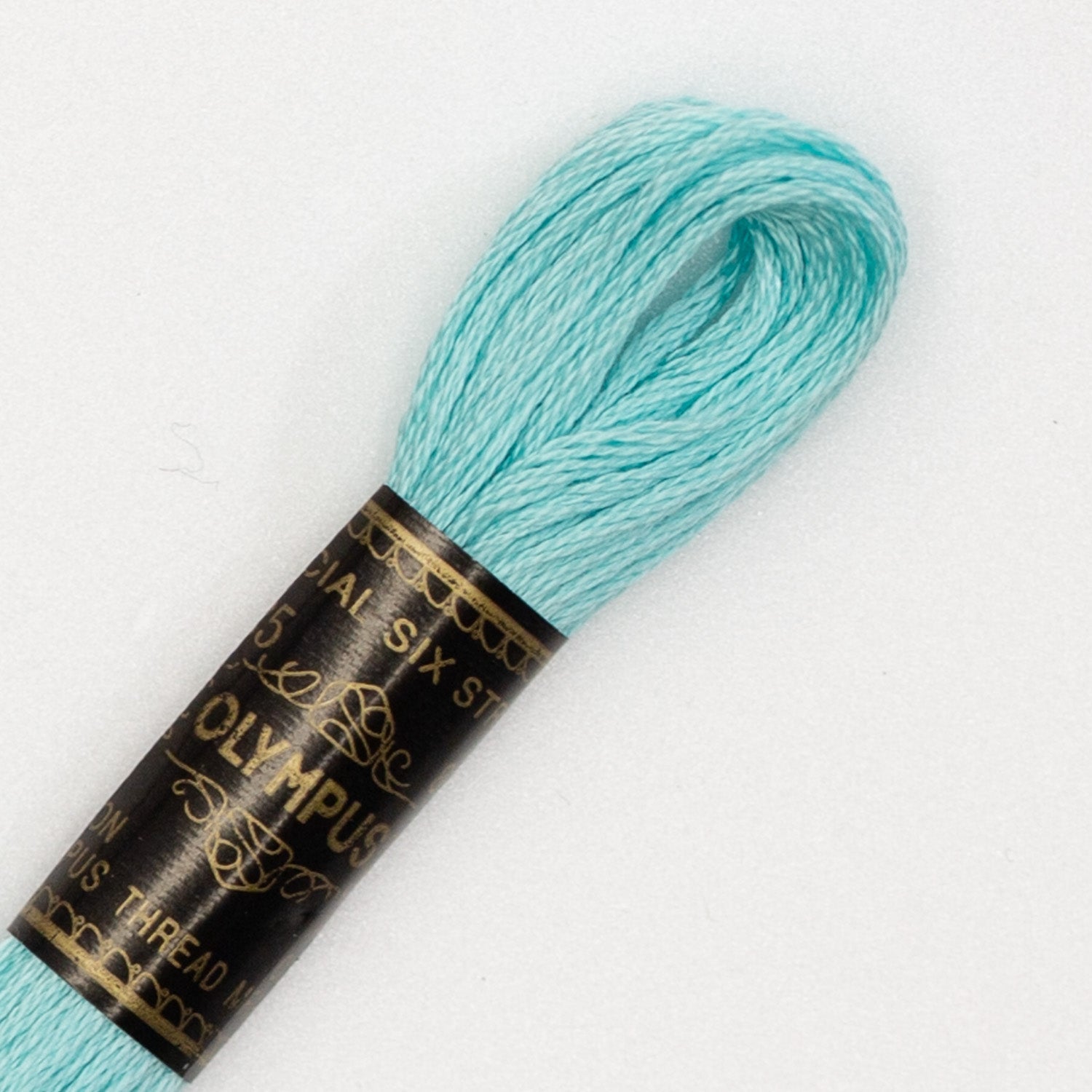 No. 25 embroidery thread, green