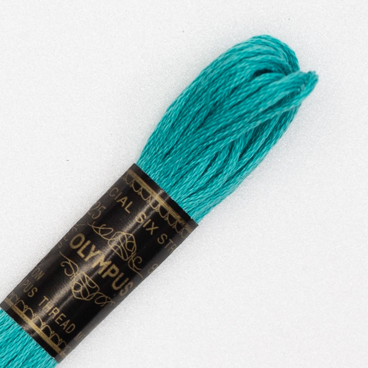 No. 25 embroidery thread, green