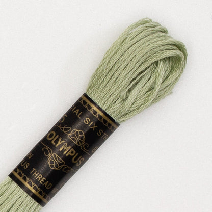 No. 25 embroidery thread, green