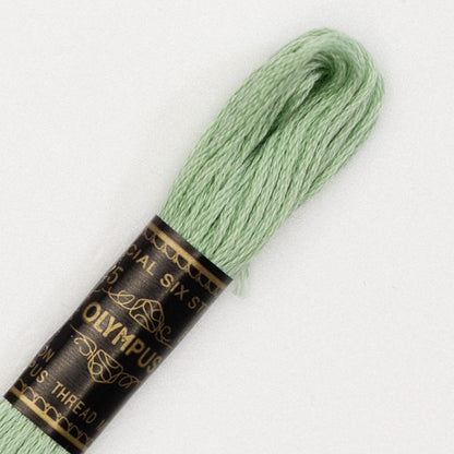 No. 25 embroidery thread, green