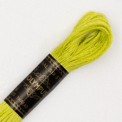 No. 25 embroidery thread, green