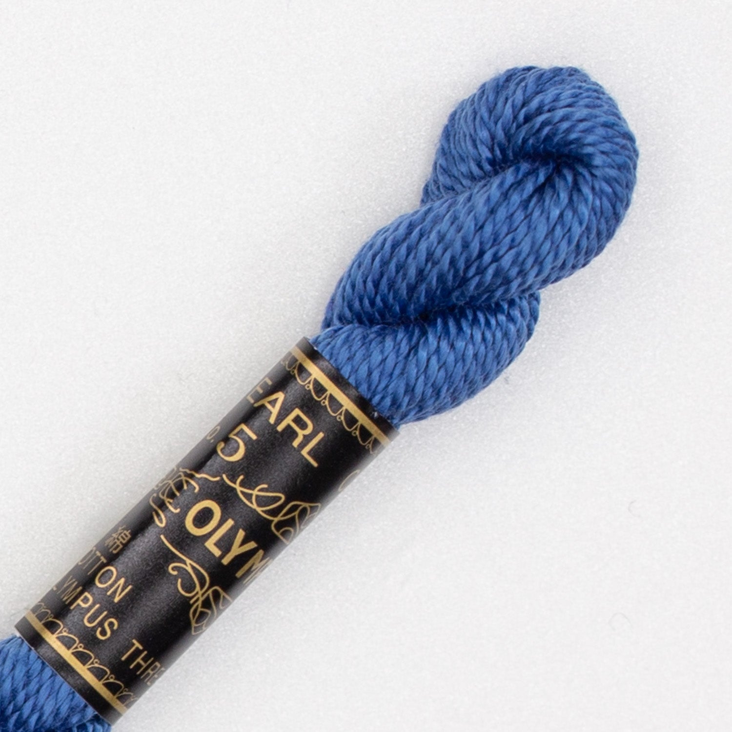 No. 5 embroidery thread, blue