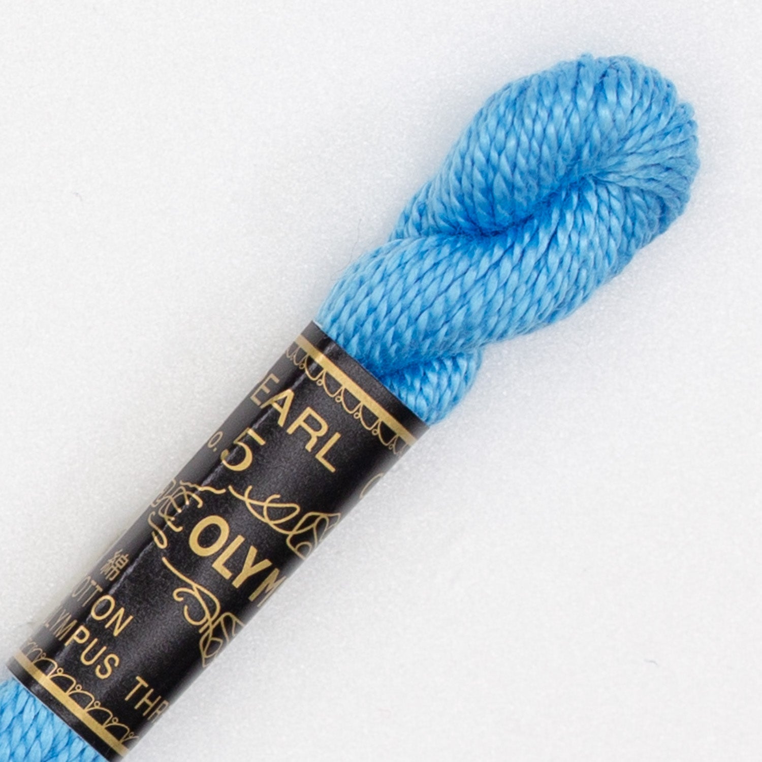 No. 5 embroidery thread, blue