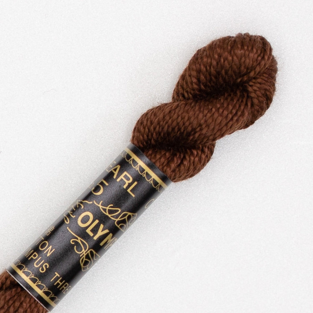 No. 5 embroidery thread, brown